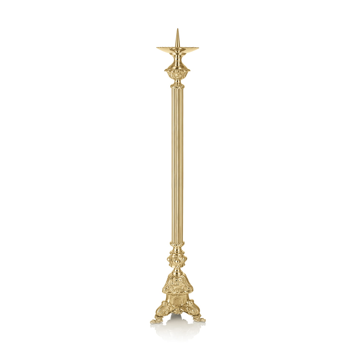 Lichtarz mosiężny 100 cm – widok główny