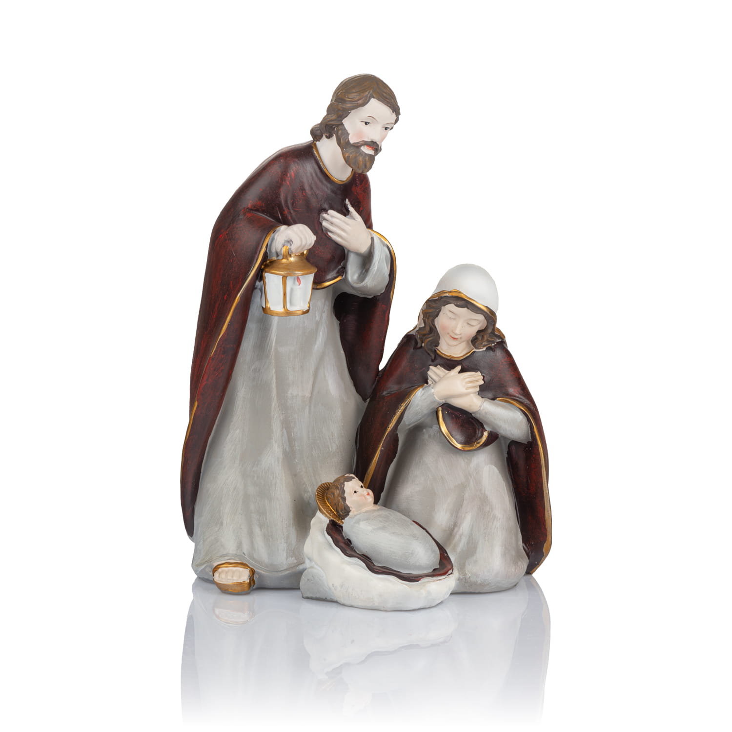 Święta Rodzina Favola 25,5 cm - figurka z żywicy - przód