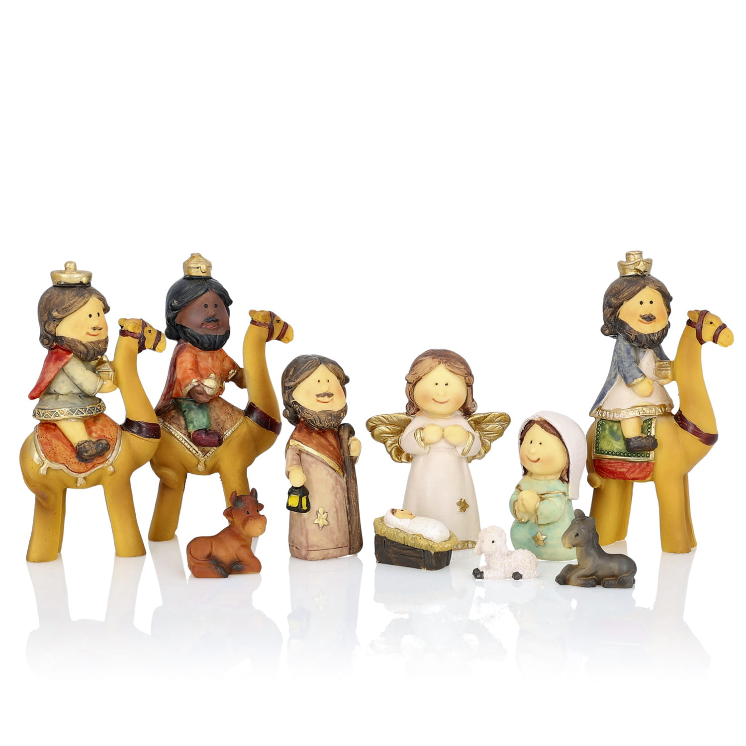 Szopka Classic Kids 11 cm - zestaw stylizowanych figurek - widok główny