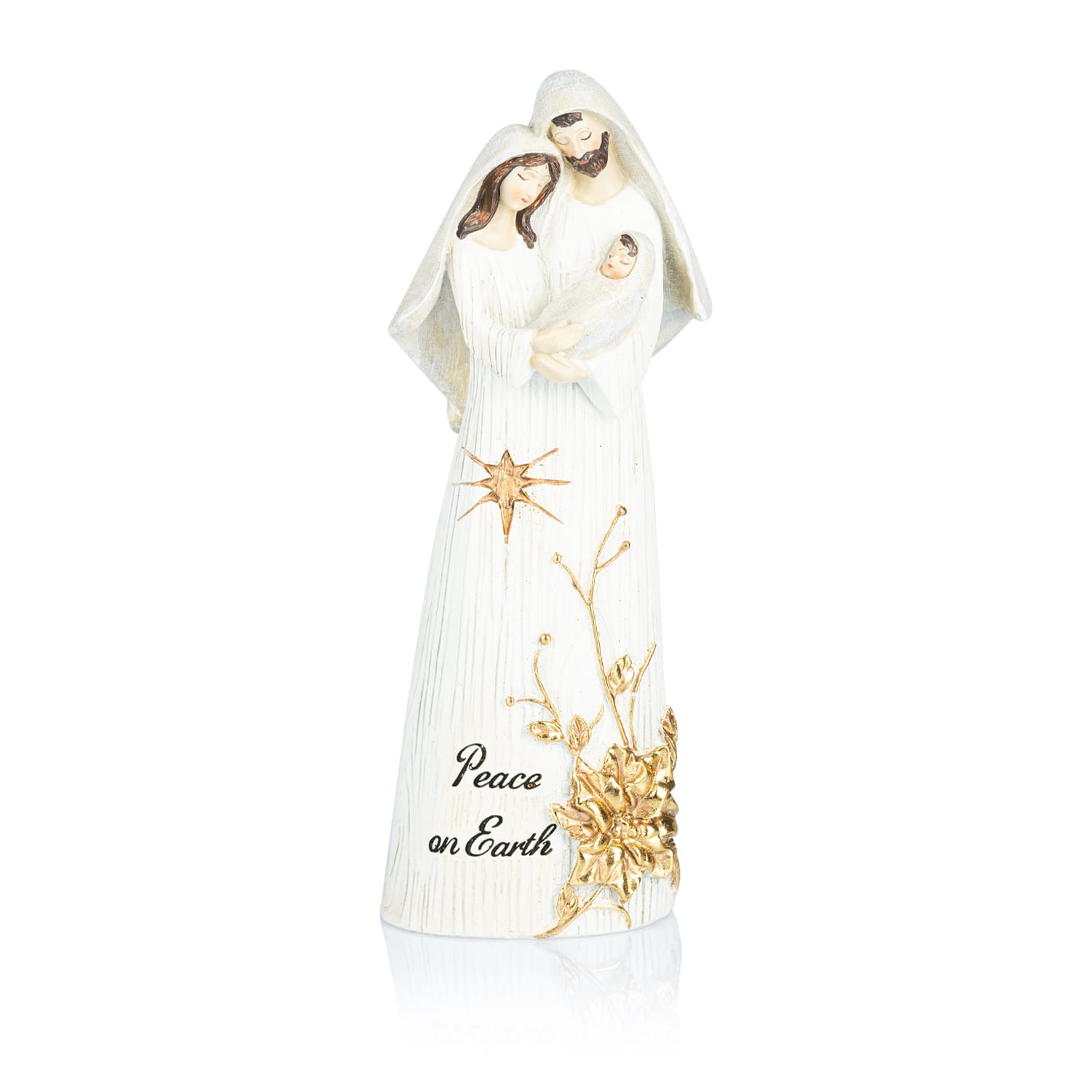 Święta Rodzina Decorato 24 cm - jasna z napisem - widok główny