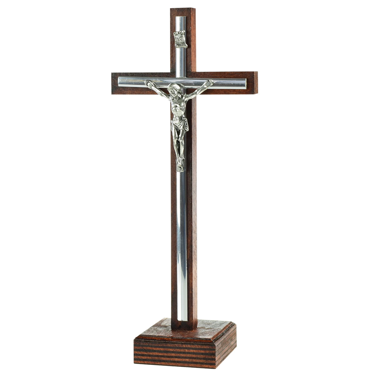 Krzyż drewniany stojący, 26 cm