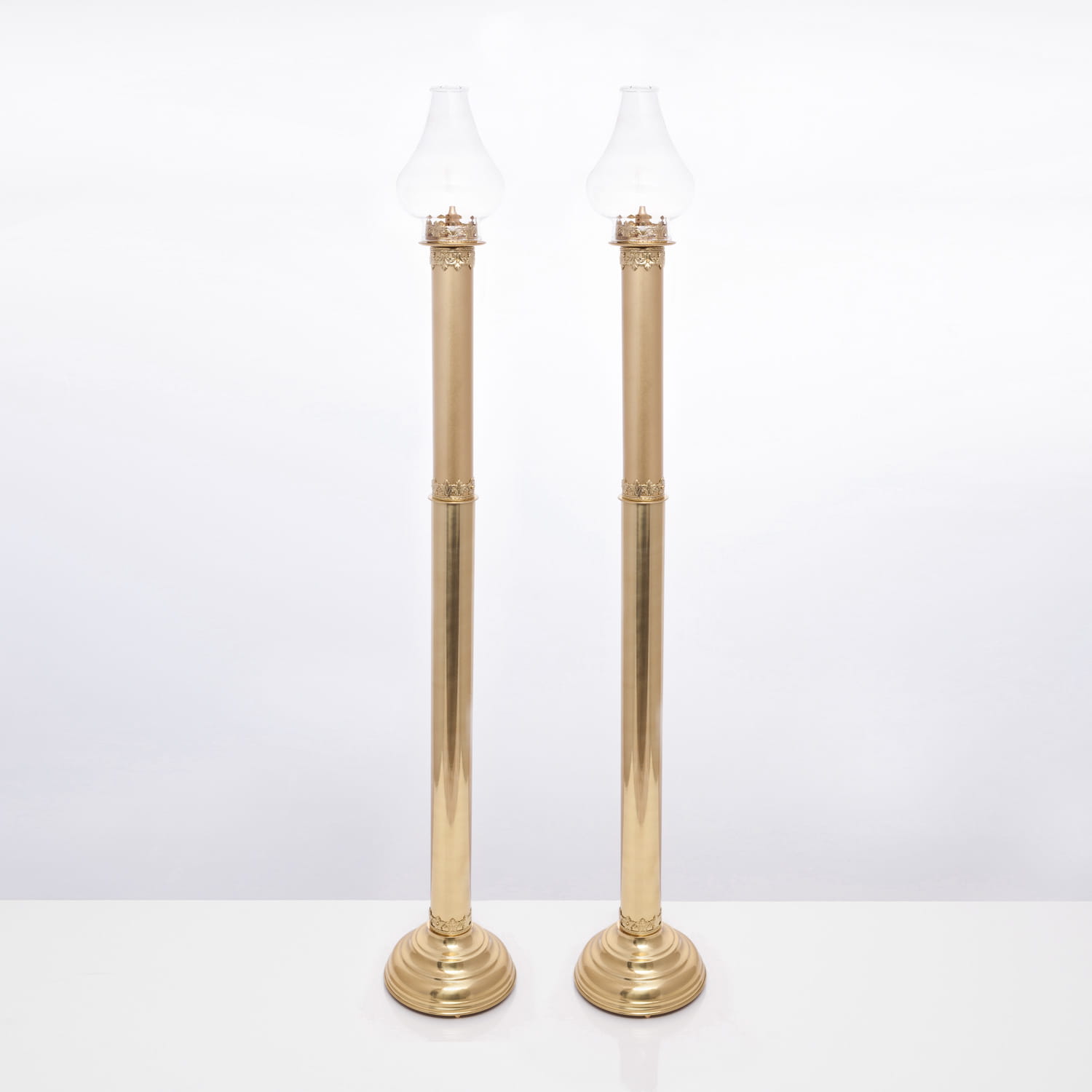 Lampa olejowa, stojąca