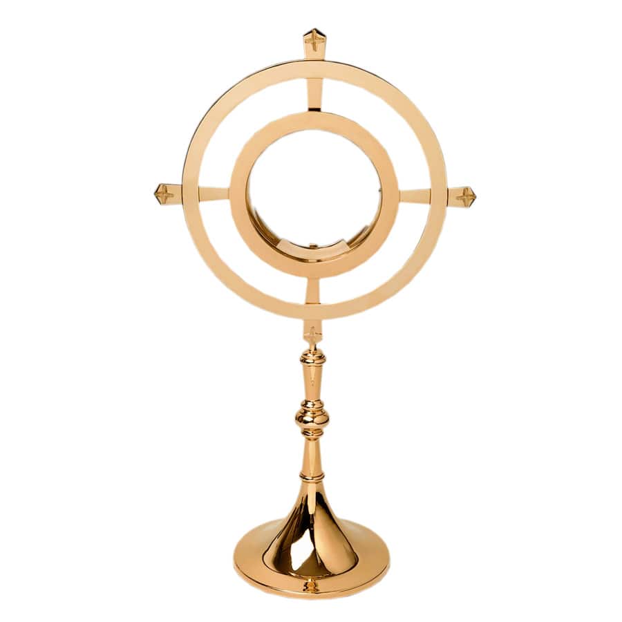 Monstrancja nowoczesna, prosta