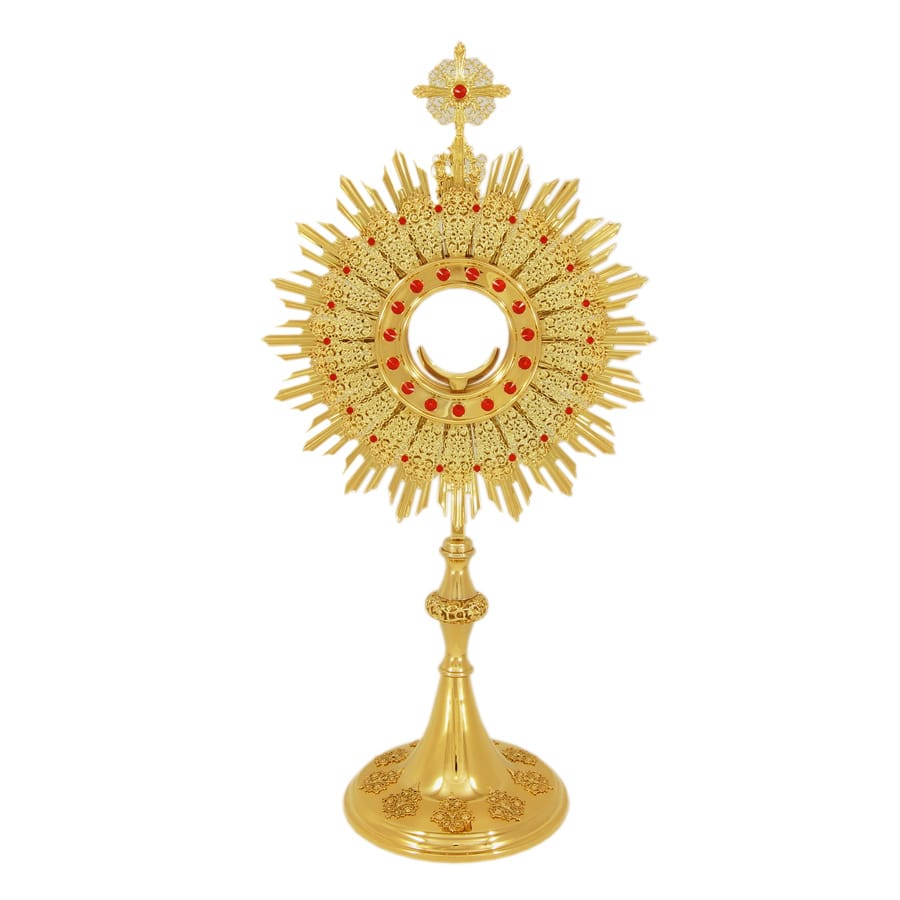 Monstrancja do adoracji Najświętszego Sakramentu