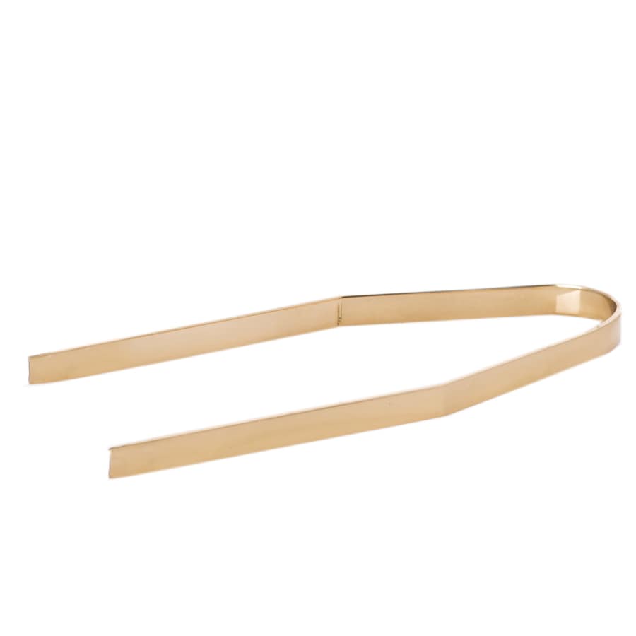 Brass charcoal tongs
