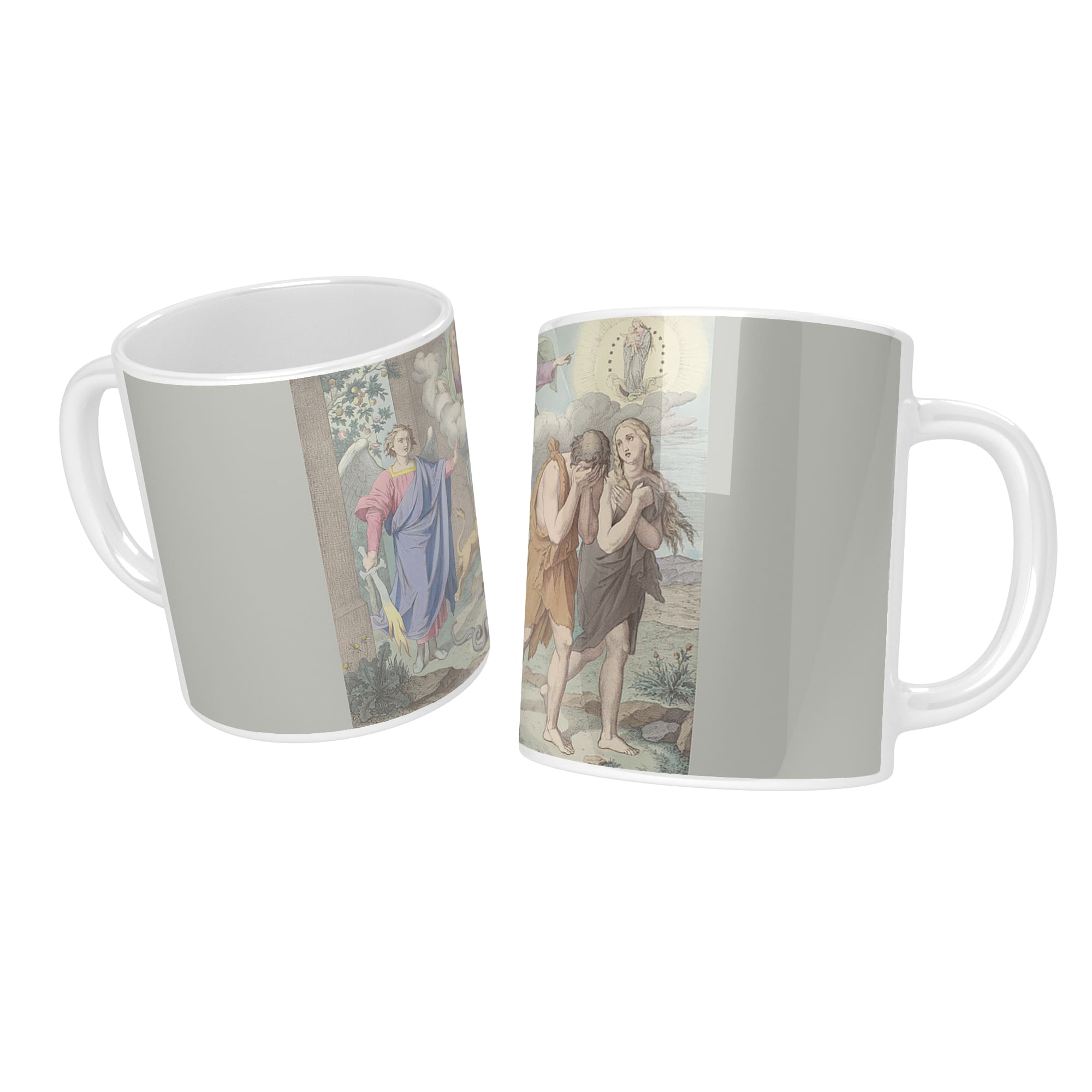 Expulsion from Paradise Christian mug