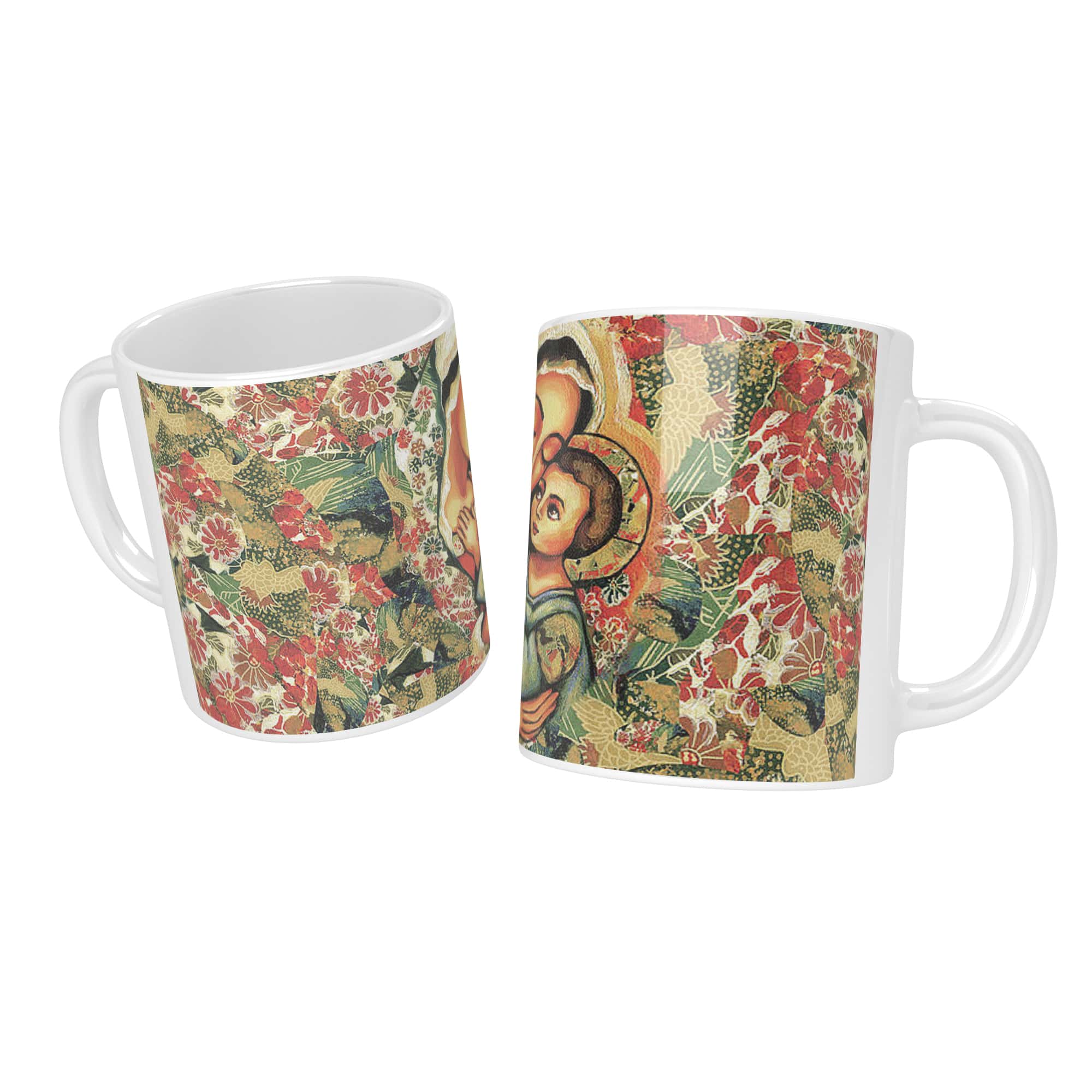 Kubek ceramiczny, Matka Boża