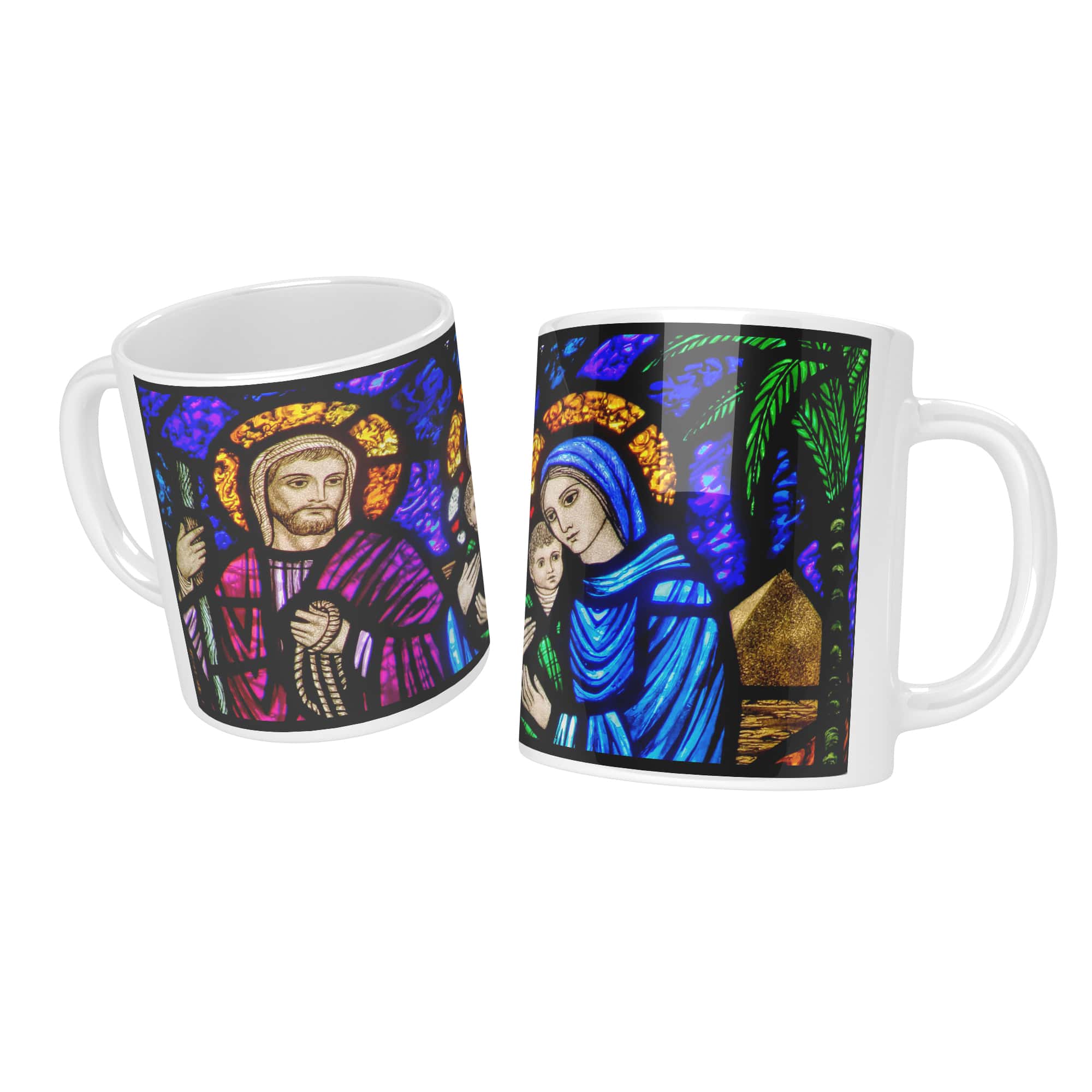Holy Family religious mug
