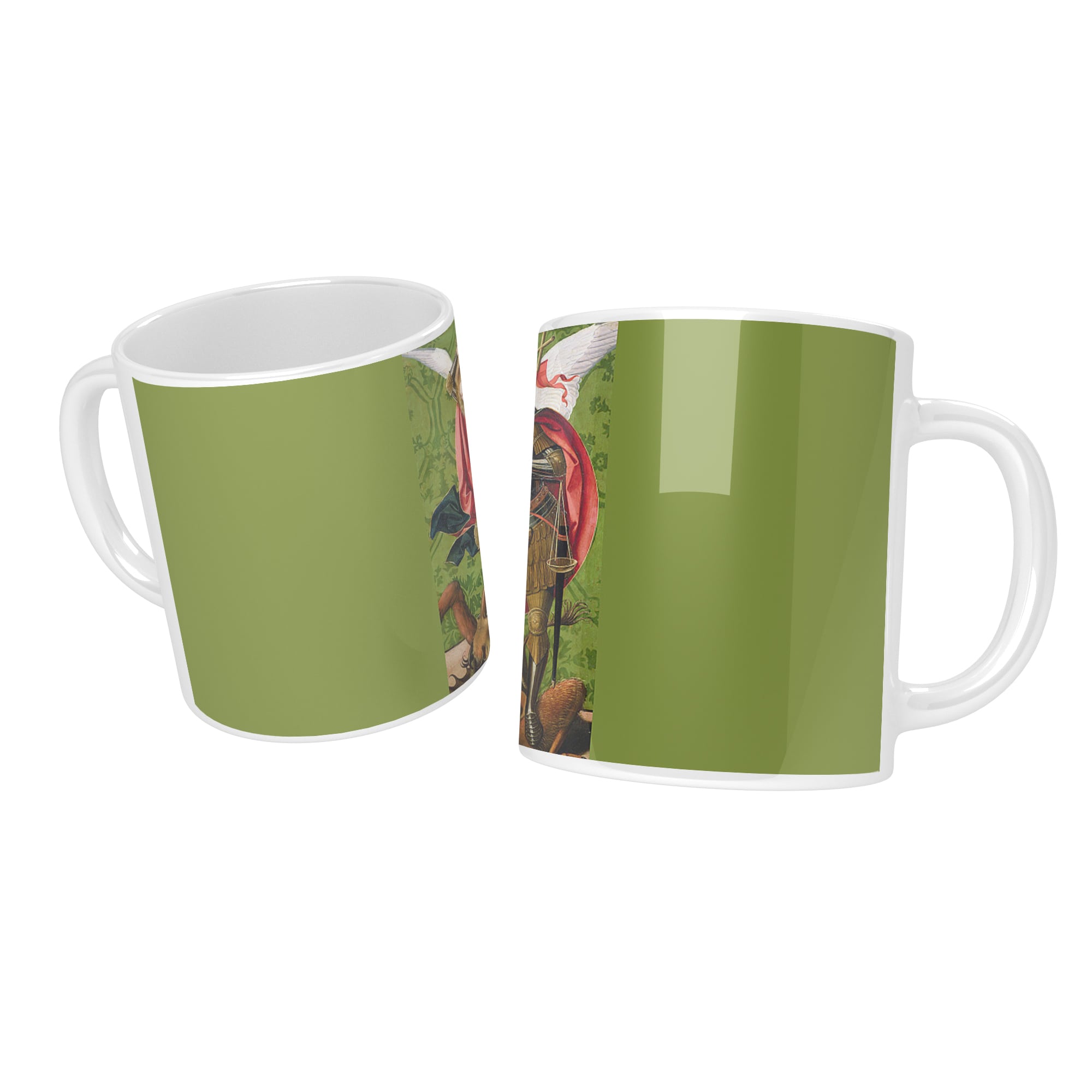 Archangel Michael religious mug