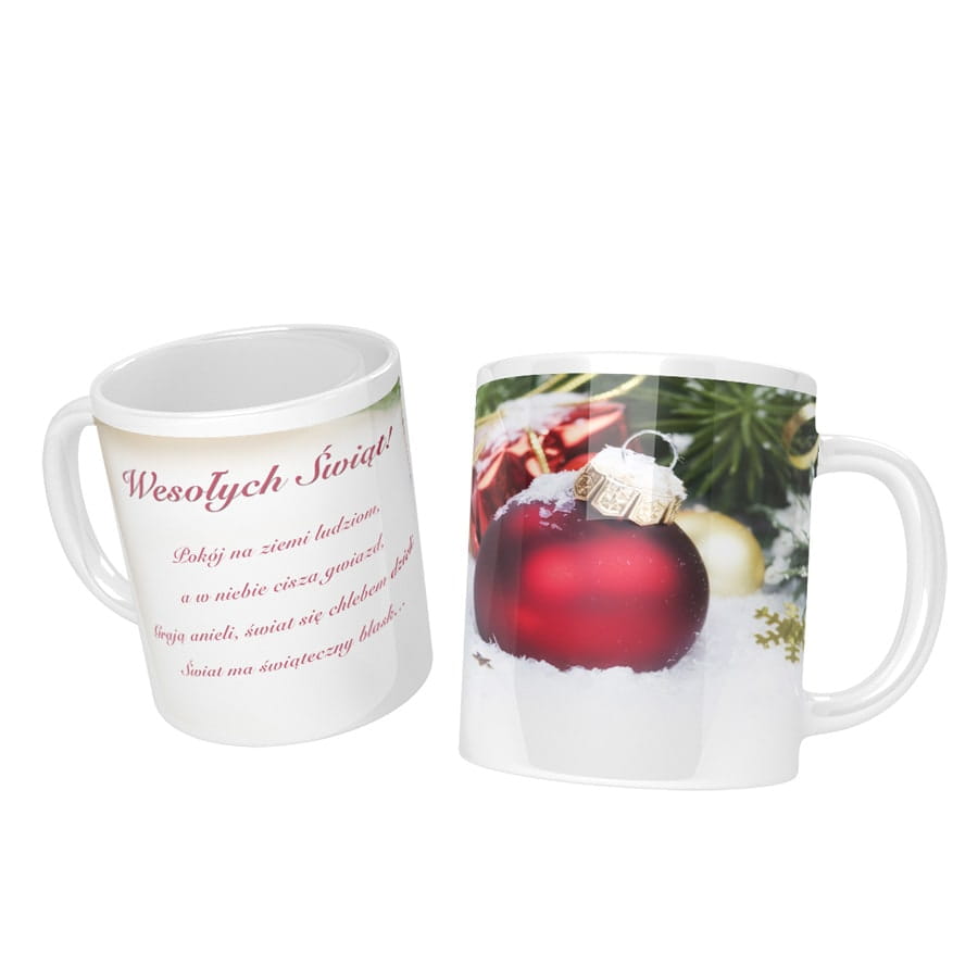 Christmas greetings mug