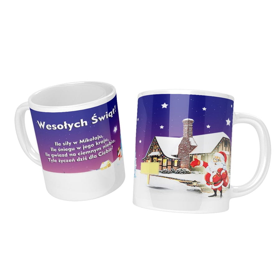 Santa Claus Christmas mug