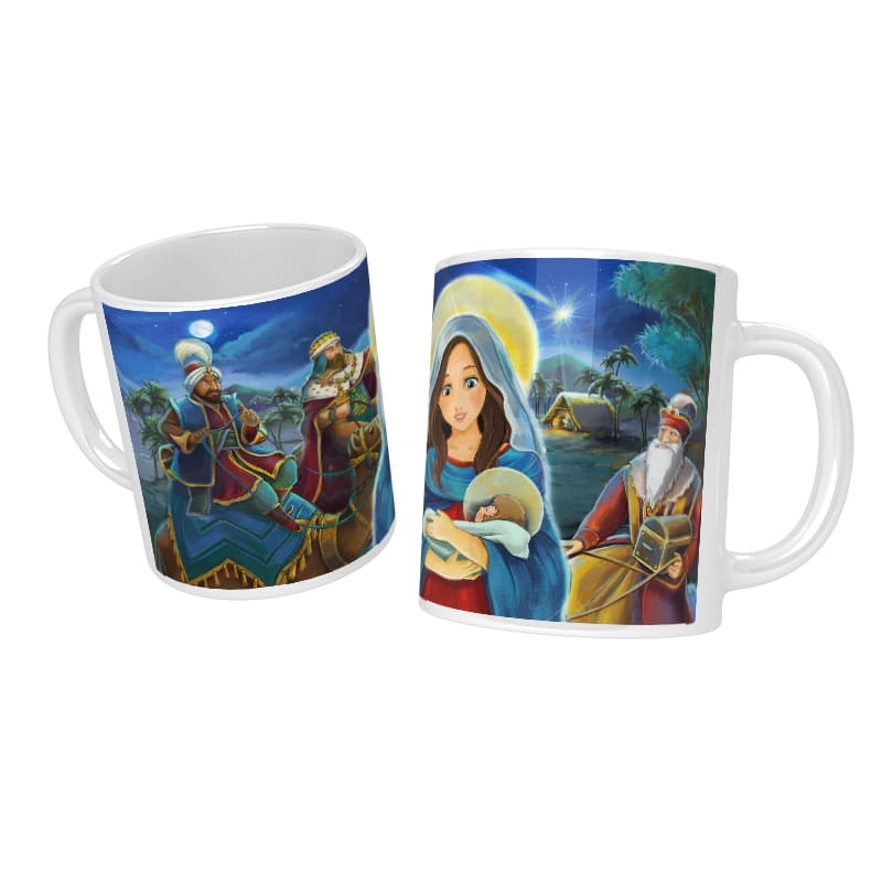 Three Kings Christmas mug
