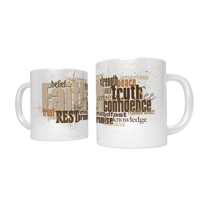 Faith christian mug