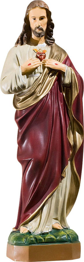 Figura Serce Pana Jezusa 55 cm