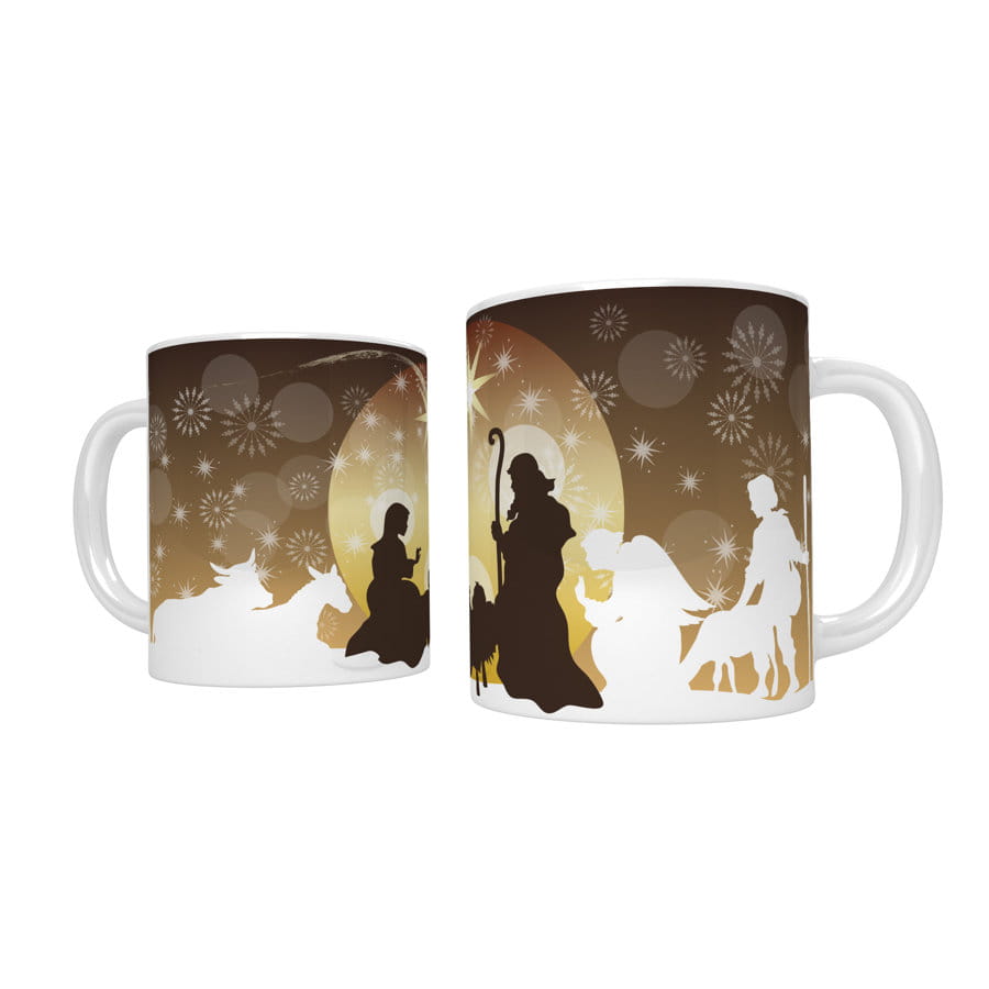 Nativity Scene Christmas mug