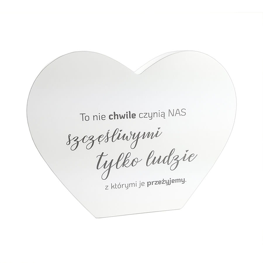 Deseczka dekoracyjna z cytatem