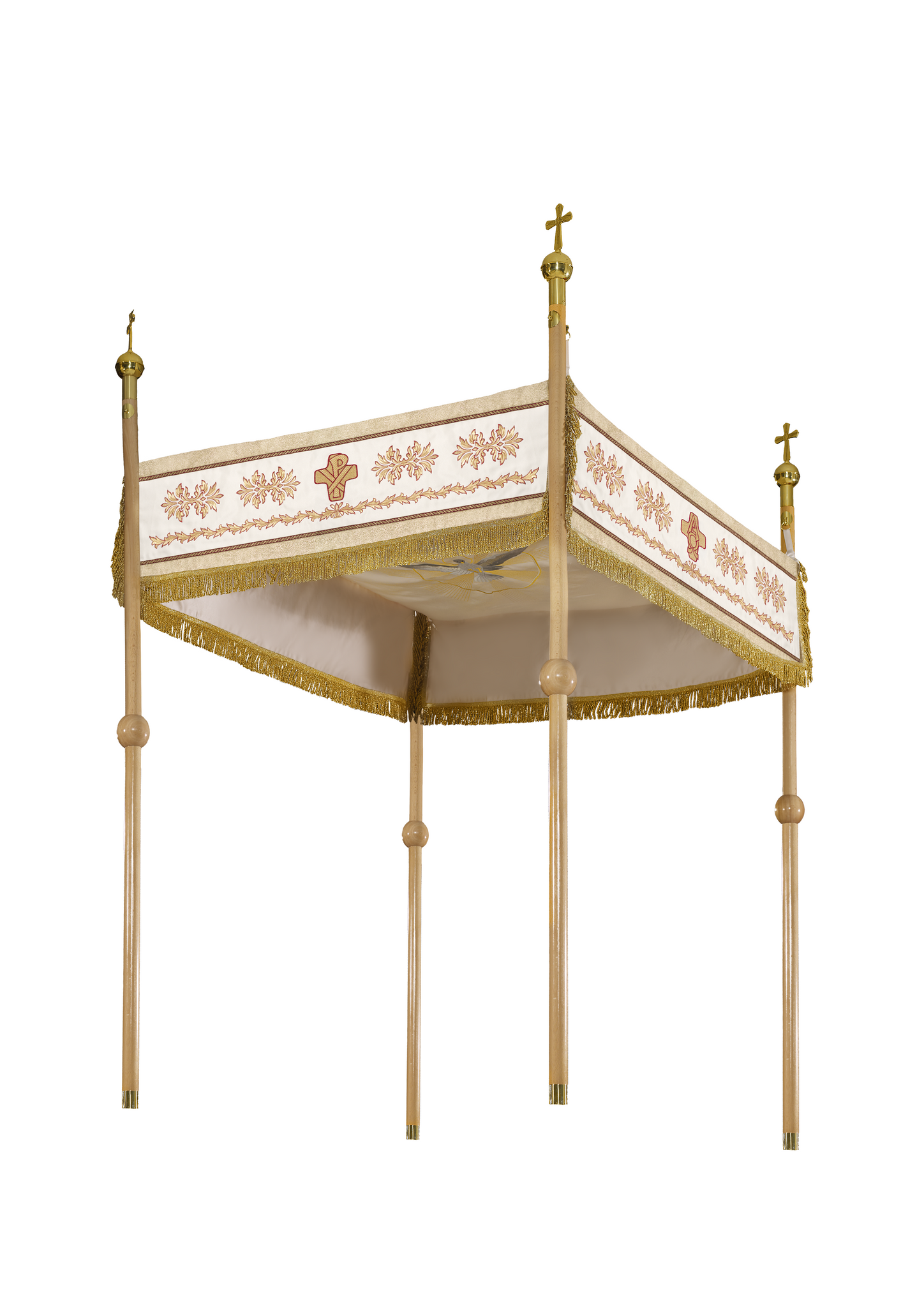 Embroidered processional canopy