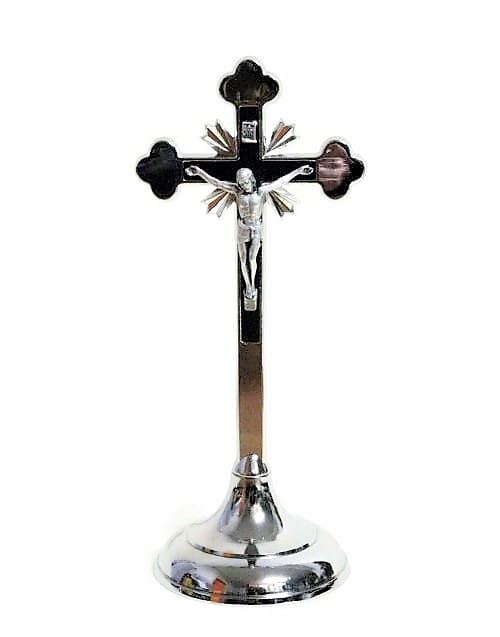 Krzyż tradycyjny metalowy