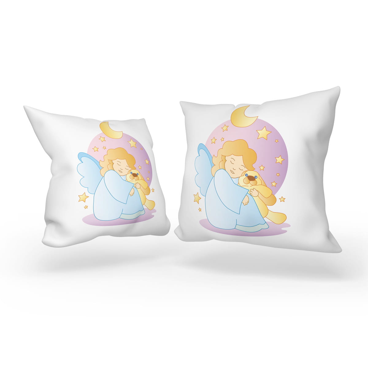Poduszka dla dziecka, Aniołek z misiem