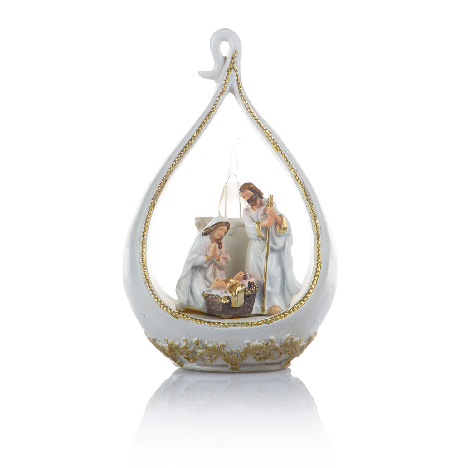 Figurka ze Świętą Rodziną, LED