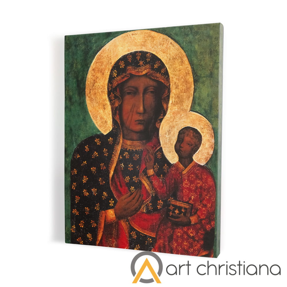 Obraz na płótnie canvas, Matka Boska Częstochowska-Art Christiana.jpg