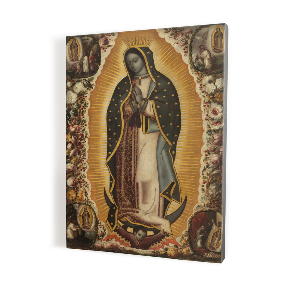 Our Lady of Guadalupe, print on canvas