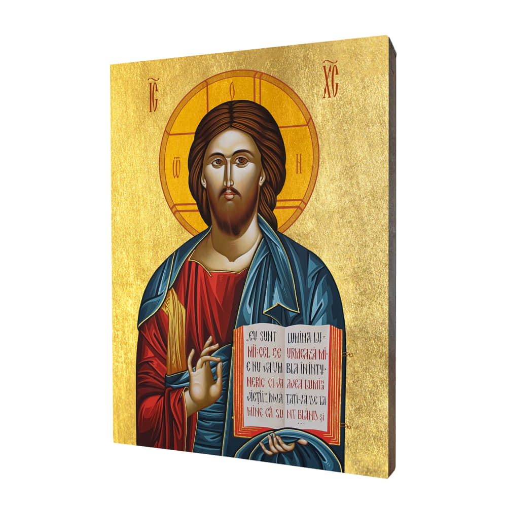 Gold Icon of Almighty Christ