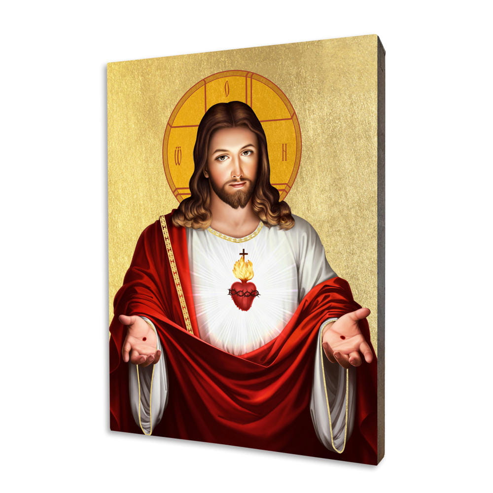 Sacred Heart of Jesus Icon: A Divine Symbol of Faith