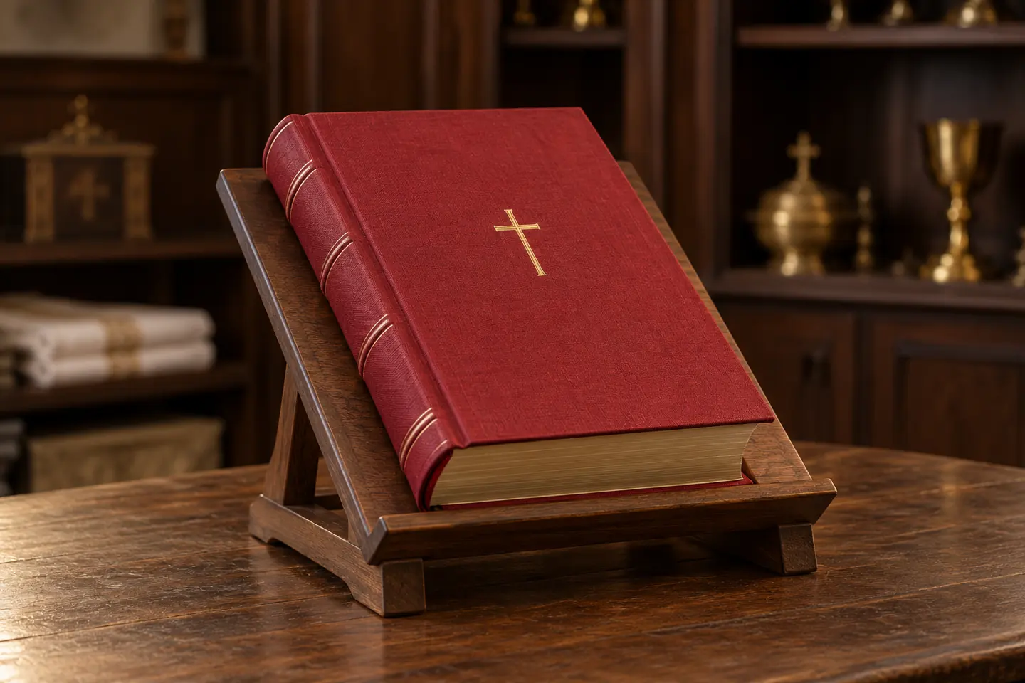 Mszał, lekcjonarz i pulpit. Jak dobrać wyposażenie?